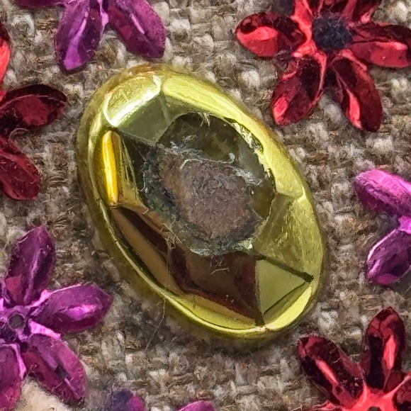 Vintage Enid Collin’s style Handbag Jeweled Garden Purse  Bucket Bag Floral - Picture 8 of 16